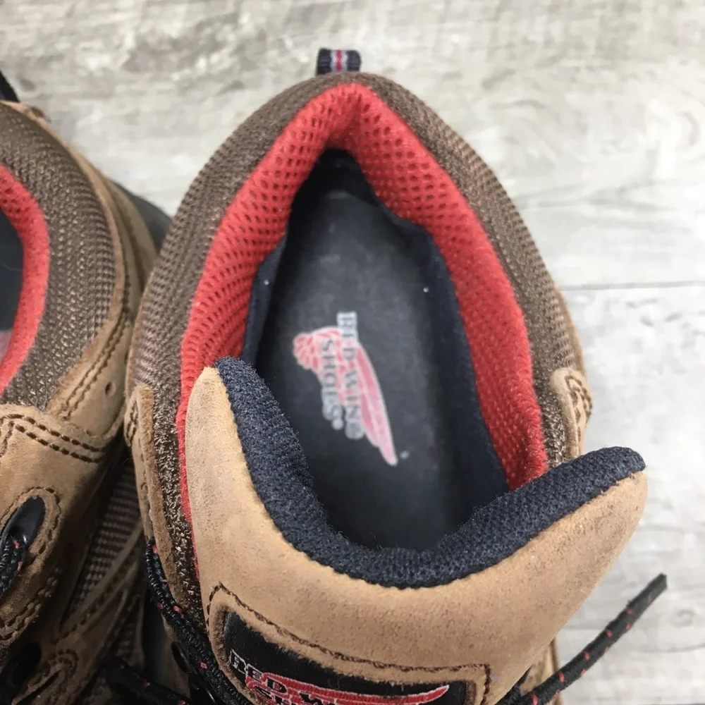 Red Wing 8672 TruHiker Leather Work Hiker Waterproof Soft Toe Mens Boots 10.5